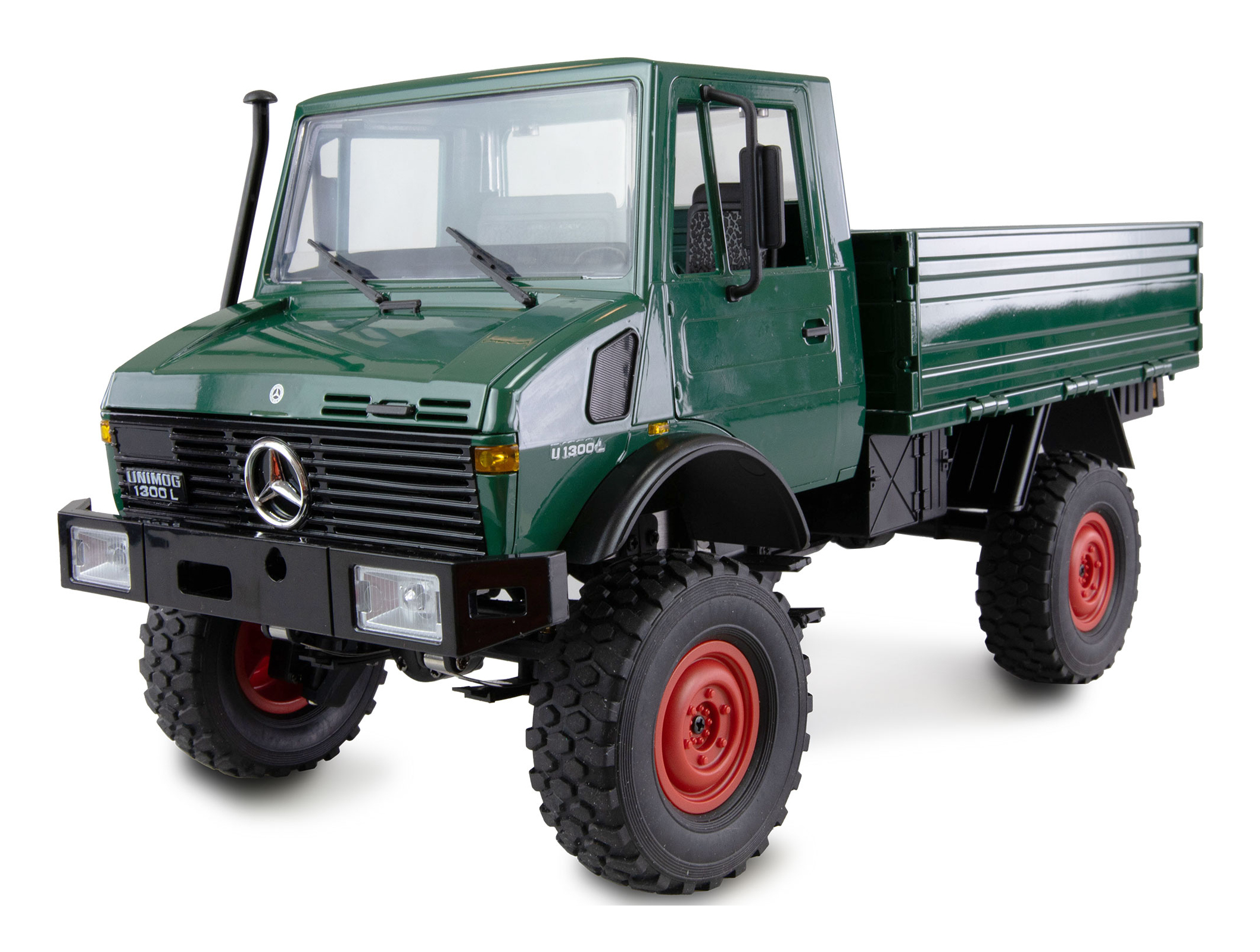 Amewi Mercedes-Benz Unimog Basic 4WD 1:12 RTR grün Amewi Mercedes-Benz Unimog Basic 4WD 1:12 RTR grün