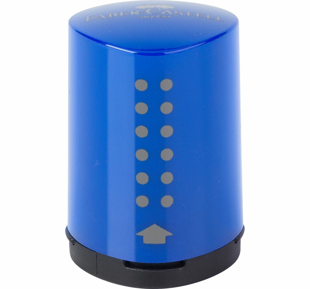 FABER-CASTELL Einfachspitzdose Grip 2001 Mini blau/&shy;rot