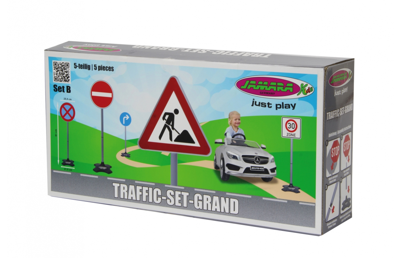 Jamara Ride-on Car Zubehör Traffic-Set-Grand B 3+