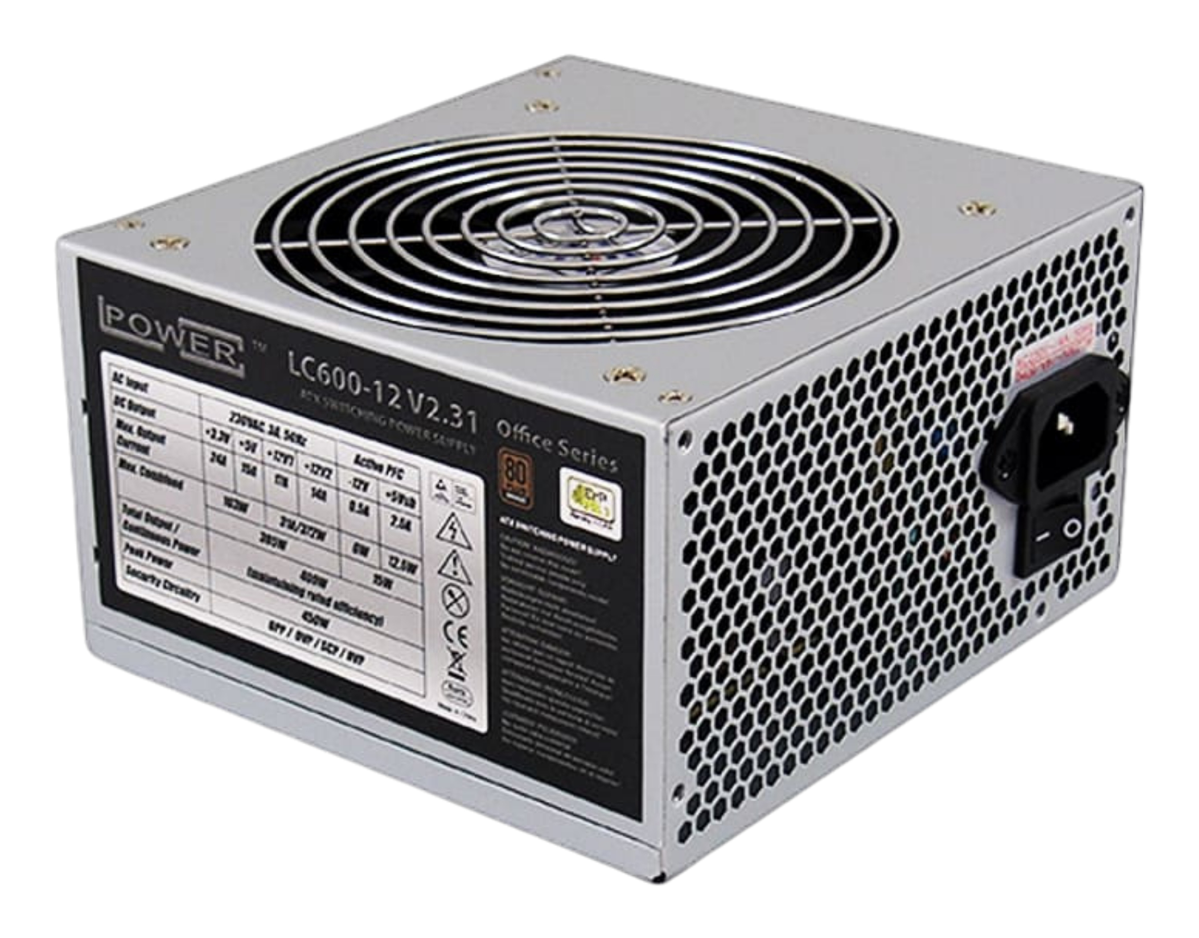 LC-Power Netzteil 450W LC600-12 (80+Bronze) LC-Power Netzteil 450W LC600-12 (80+Bronze)