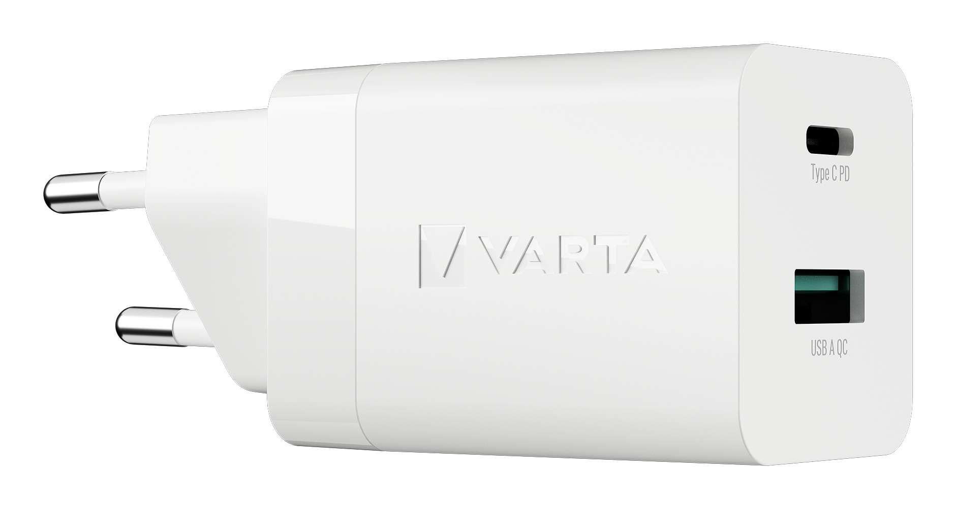 Varta Ladegerät Speed Charger 38W 2-Port 1x USB-C, 1x USB-A