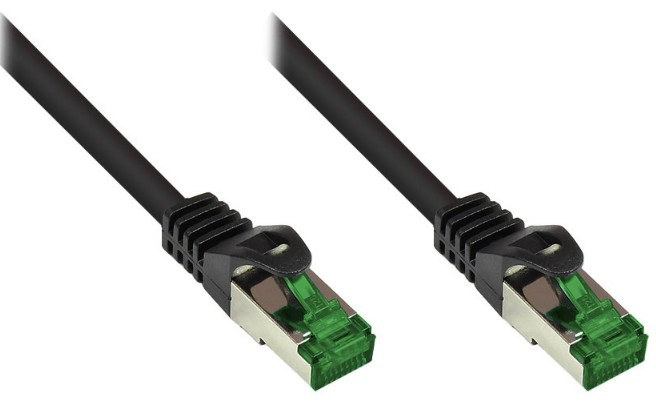 Good Connections Cat.6A Patchkabel Outdoor HF schwarz 40m