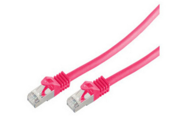 Shiverpeaks RJ45 Patchkabel S/&shy;FTP, Cat7 LSZH 15m magenta