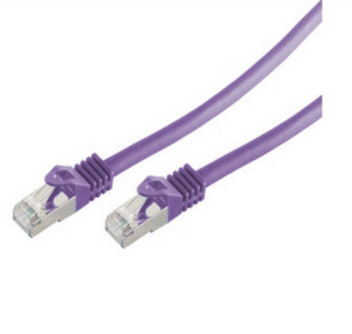 Shiverpeaks RJ45 Patchkabel S/&shy;FTP, Cat7 LSZH 15m violett