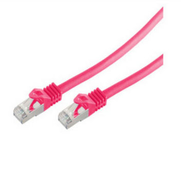 Shiverpeaks RJ45 Patchkabel S/&shy;FTP, Cat7 LSZH 30m magenta