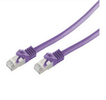 Shiverpeaks RJ45 Patchkabel S/&shy;FTP, Cat7 LSZH 30m violett