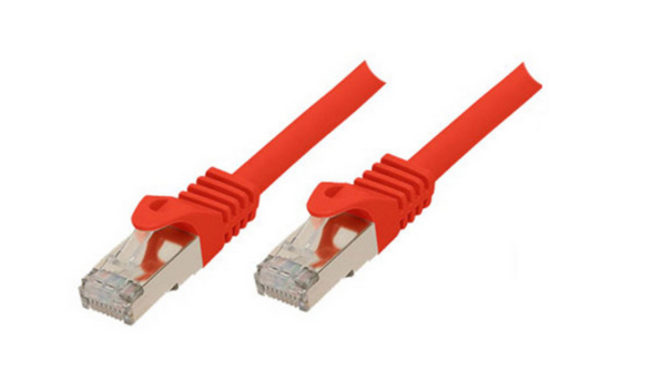 Shiverpeaks RJ45 Patchkabel S/­FTP, Cat7 LSZH 50m rot Shiverpeaks RJ45 Patchkabel S/­FTP, Cat7 LSZH 50m rot