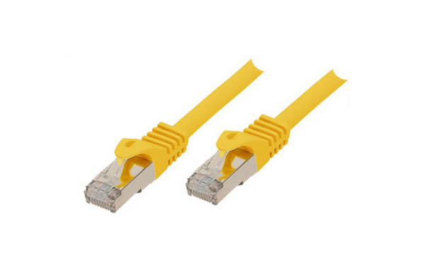 Shiverpeaks RJ45 Patchkabel S/&shy;FTP, Cat7 LSZH 50m gelb