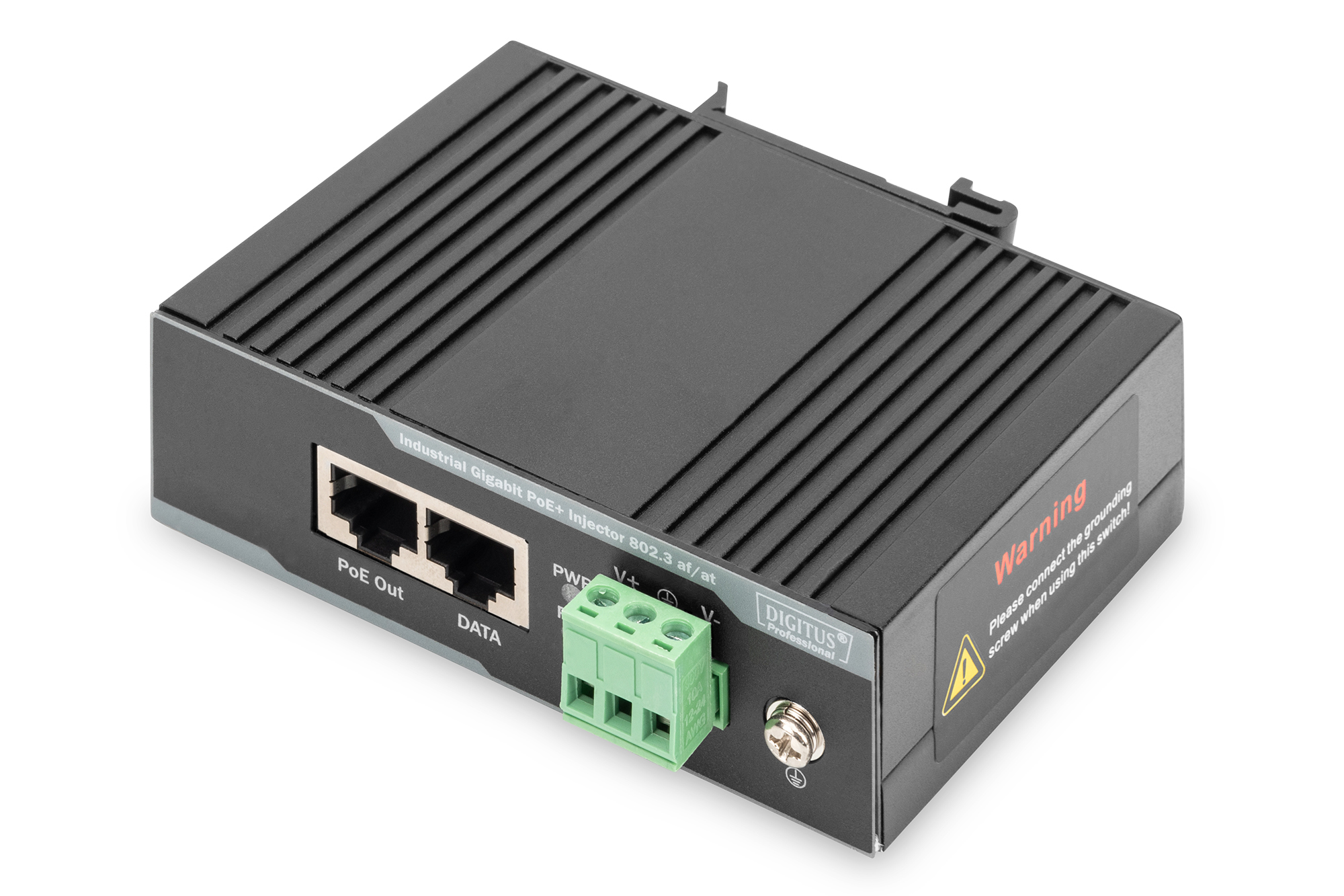 DIGITUS Injektor Gigabit PoE+ 802.3af/&shy;at 60W