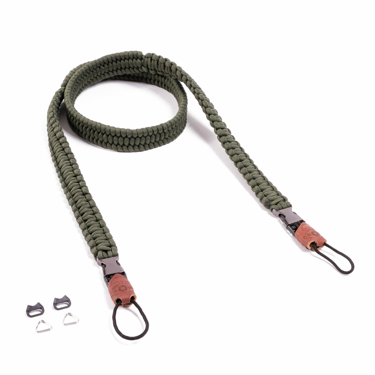 C-ROPE Kameragurt Traveler aus Paracord 125cm Military Olive ret C-ROPE Kameragurt Traveler aus Paracord 125cm Military Olive ret