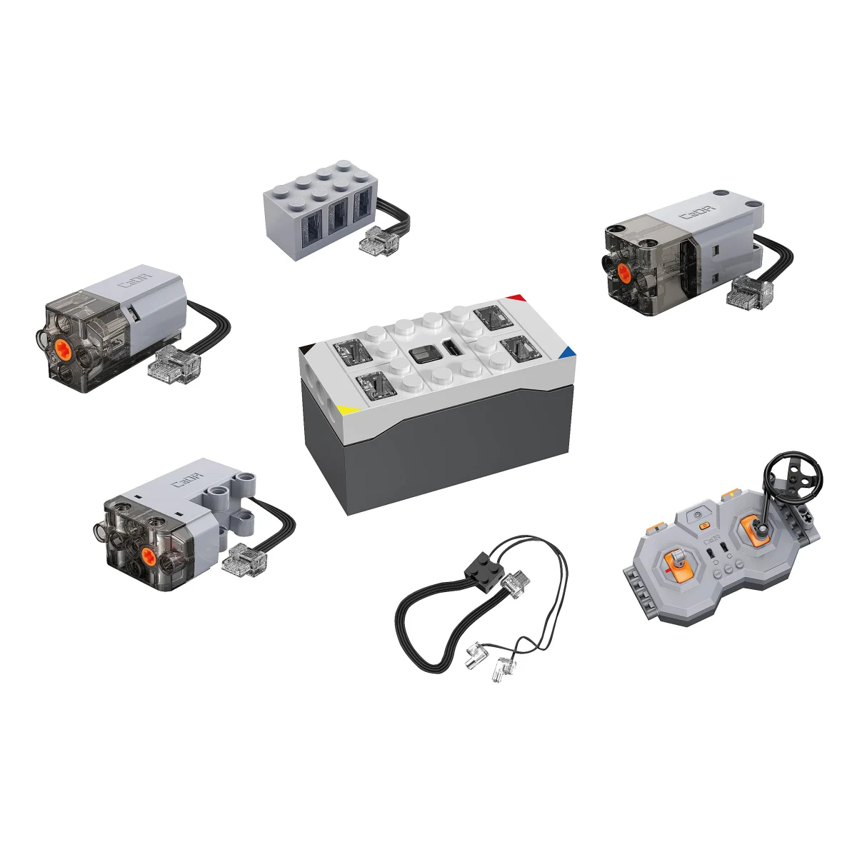 Jamara CaDA Power System Max Bricks grau 8+ Jamara CaDA Power System Max Bricks grau 8+