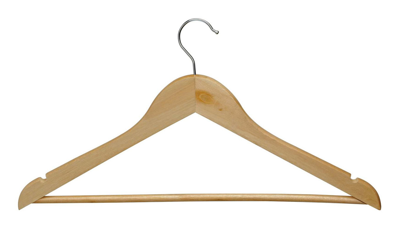 MAUL Kleiderbügel MAULmira, Holz, 20 St./­Pack, holz MAUL Kleiderbügel MAULmira, Holz, 20 St./­Pack, holz