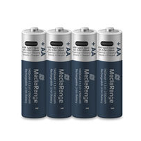 MediaRange Akku USB-C Li-ION AA 1,5V 4St MediaRange Akku USB-C Li-ION AA 1,5V 4St