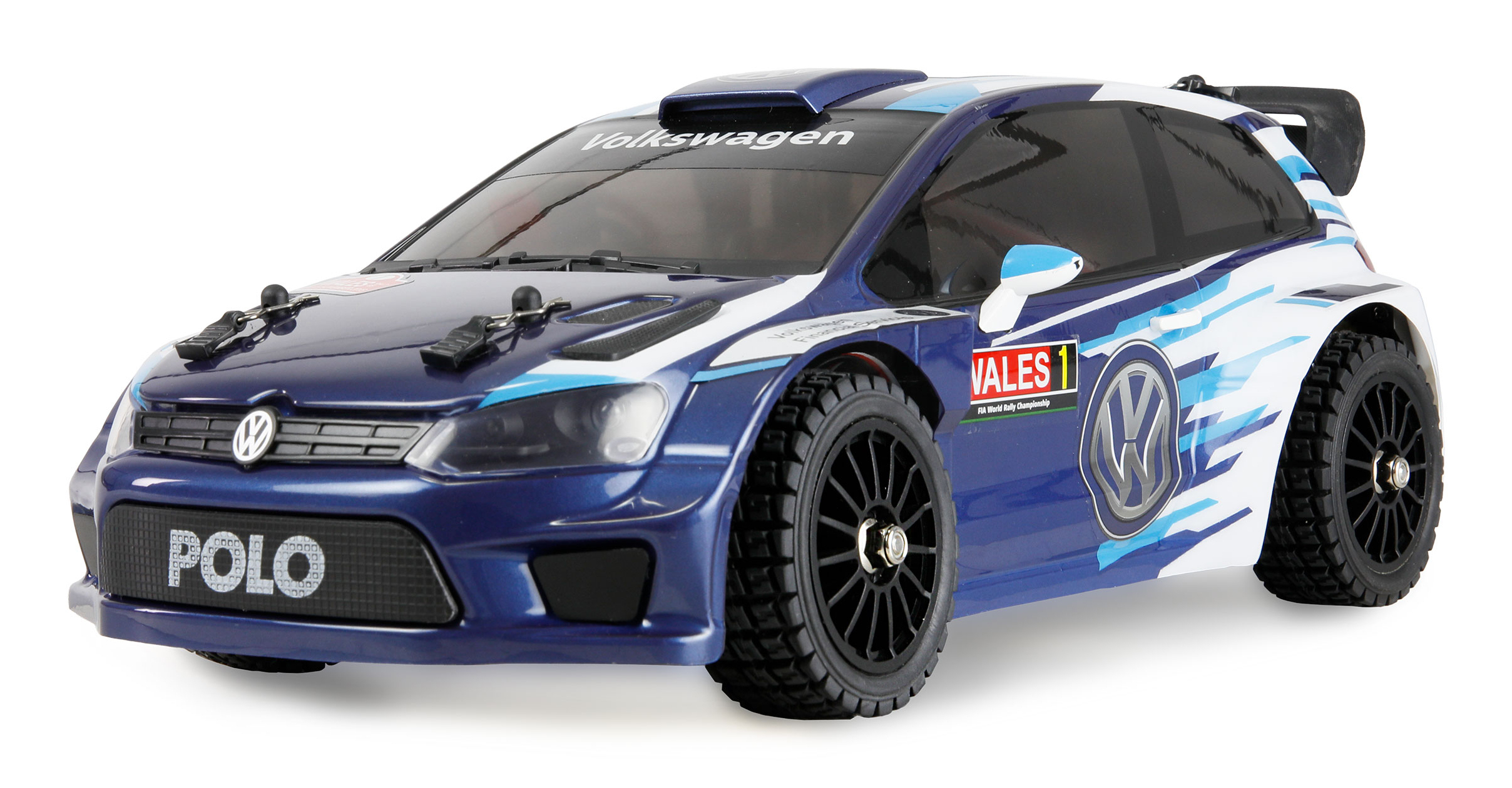 Amewi RC Rallye VW Polo R WRC HyperGo 1:14 RTR blau