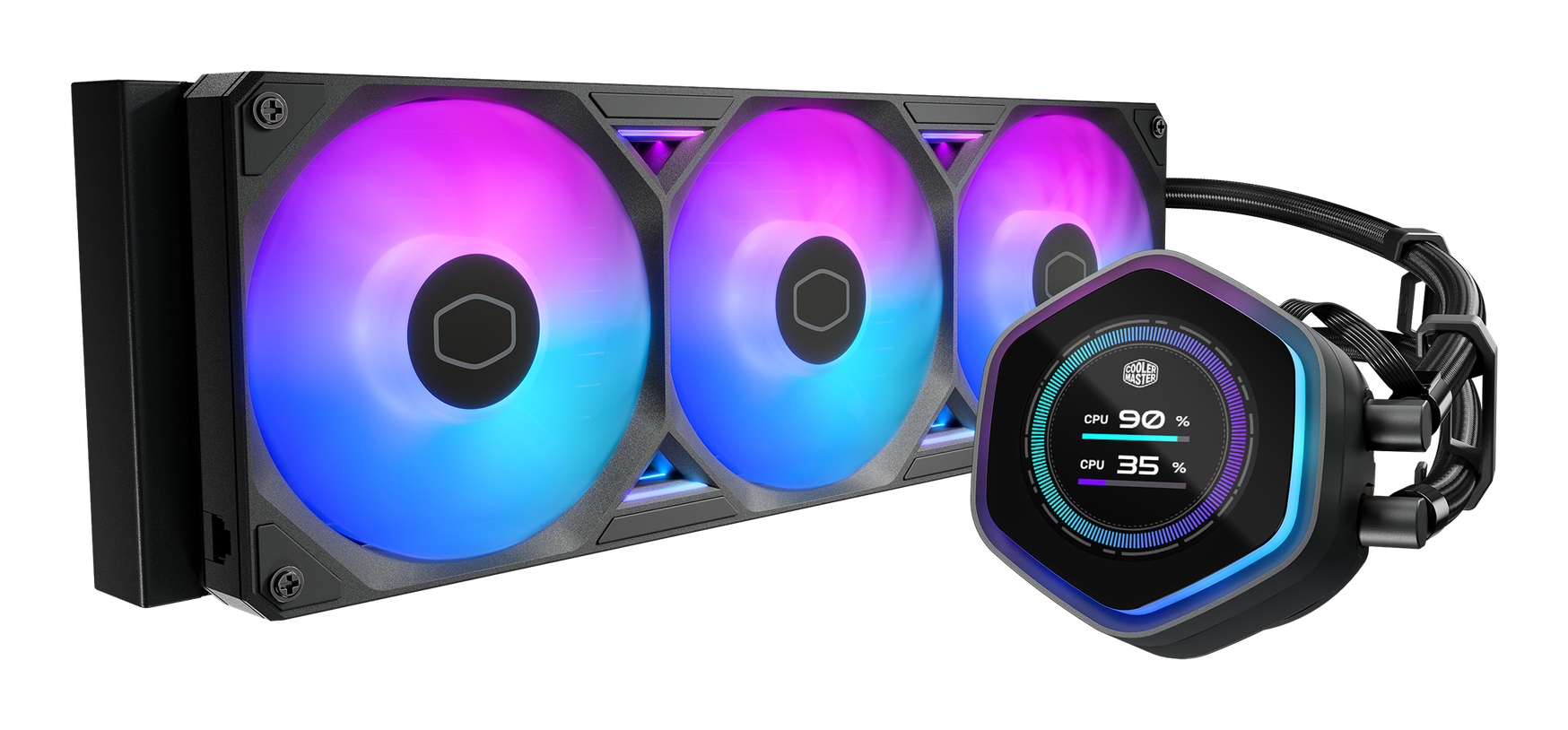 CoolerMaster WAK ML 360 Atmos II LCD ARGB CoolerMaster WAK ML 360 Atmos II LCD ARGB