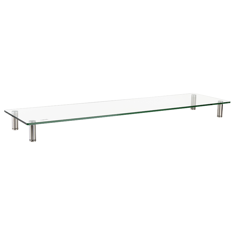 Logilink Monitorerhöhung/&shy;-Tisch aus Glas, extra breit