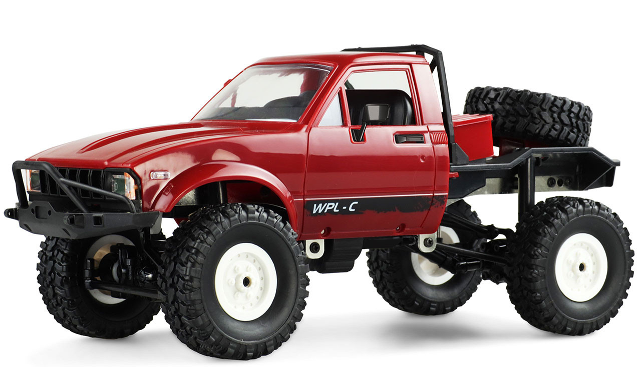 Amewi RC Auto Pickup Truck Bausatz/­Ohne Zubehör rot /­14+ Amewi RC Auto Pickup Truck Bausatz/­Ohne Zubehör rot /­14+