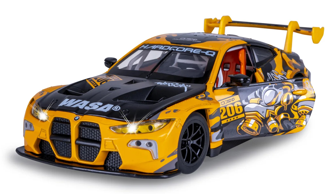 Jamara BMW M4 GT3 1:24 gelb 3+