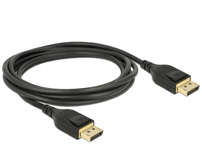 DELOCK DisplayPort Kabel St > St 8K 60Hz 5.00m schwarz