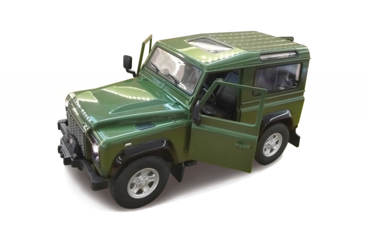 Jamara Land Rover Defender 1:24 2,4GHz grün 6+