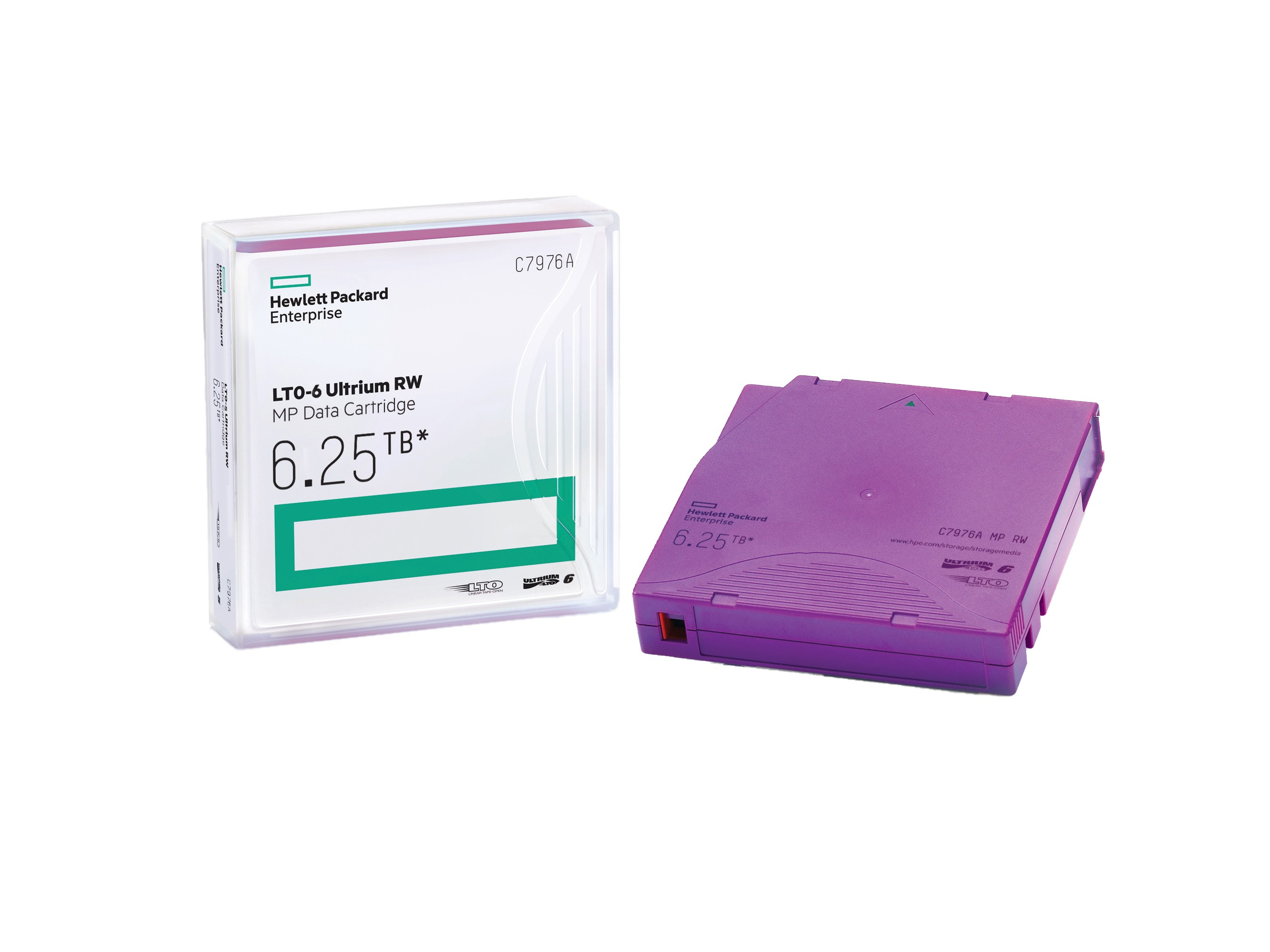 HPE LTO-6 Ultrium 2.5TB /&shy; 6.25TB 20er-Pack RW NO LABEL