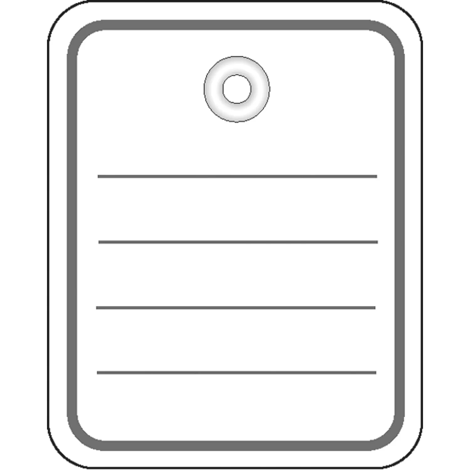 HERMA Anhänger 40x50 mm mit Kunststofföse /&shy; Faden 1000 St.