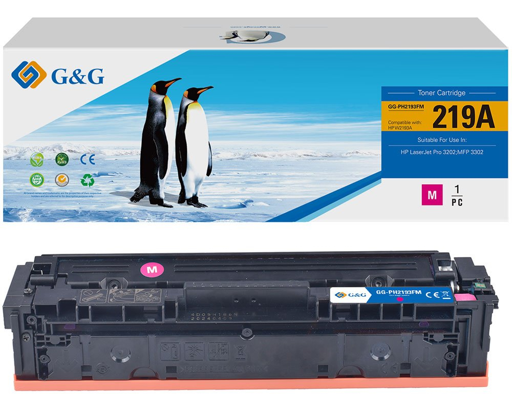 G&G Toner kompatibel mit HP 219A magenta G&G Toner kompatibel mit HP 219A magenta