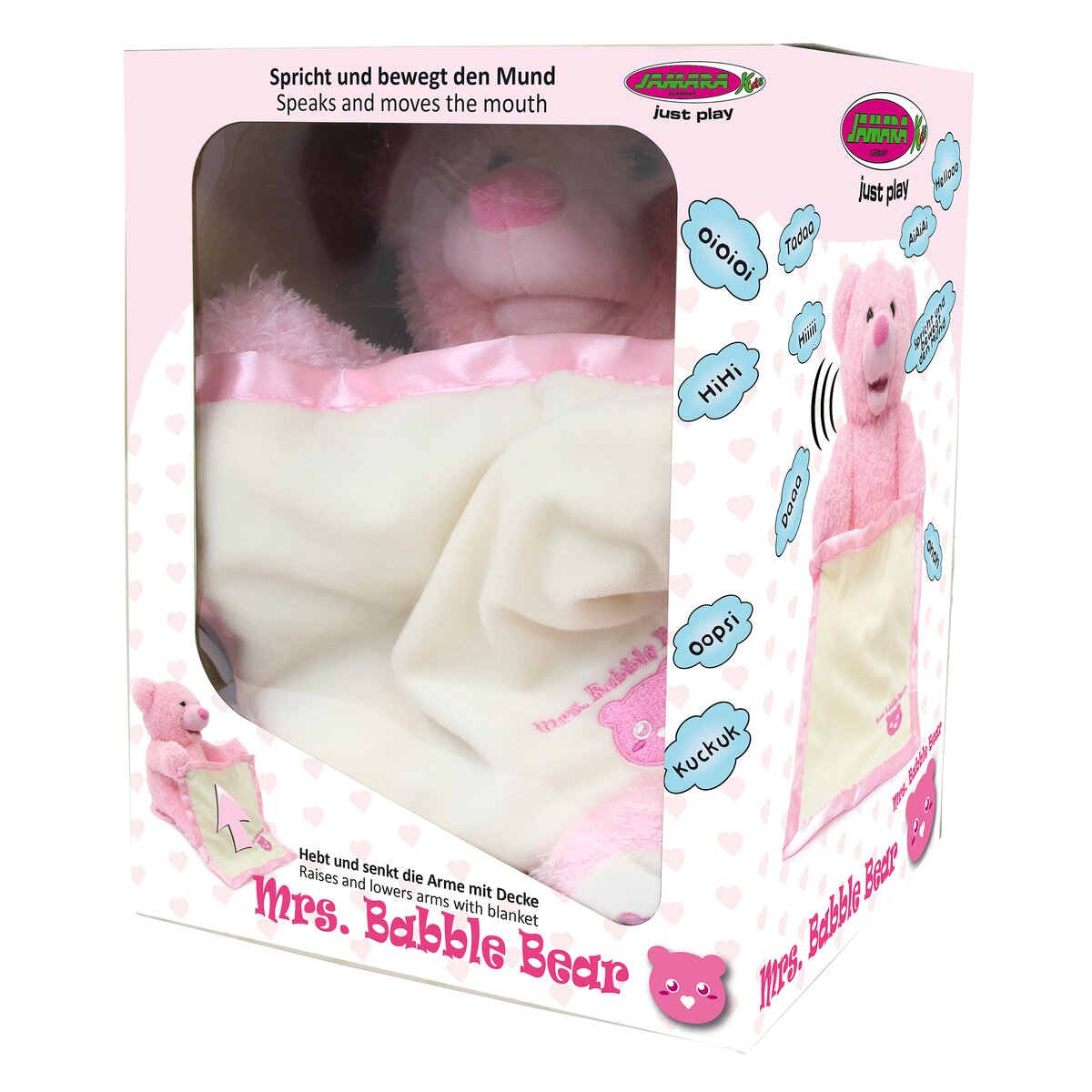 Jamara Mr. Babble Bear pink Jamara Mr. Babble Bear pink