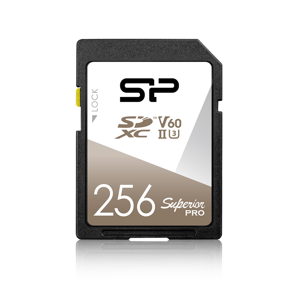 Silicon Power SD-Card 256GB UHS-2 U3 CreatePro CR60D CL.10