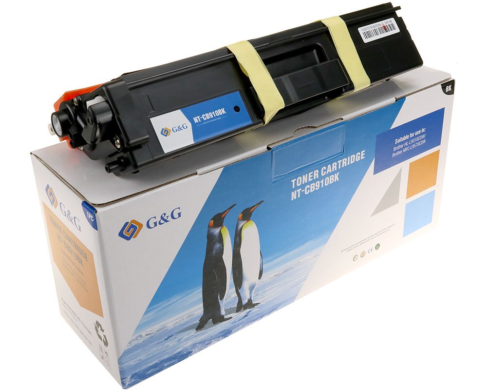 G&G Toner kompatibel mit Brother TN-910BK