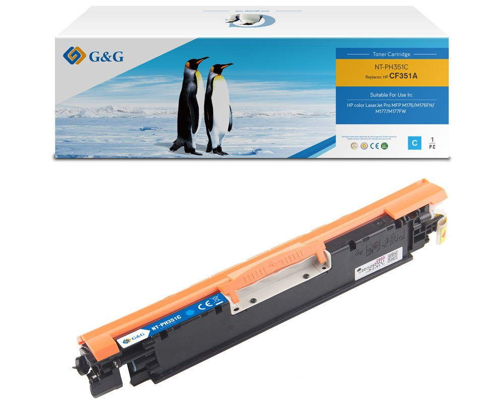 G&G Toner kompatibel mit HP 130A/&shy; CF351A