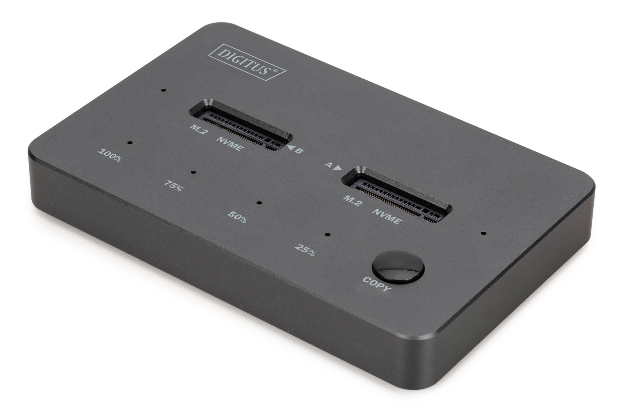DIGITUS USB M.2 NVMe Klonstation, SSD, USB3.1 Typ-C DIGITUS USB M.2 NVMe Klonstation, SSD, USB3.1 Typ-C