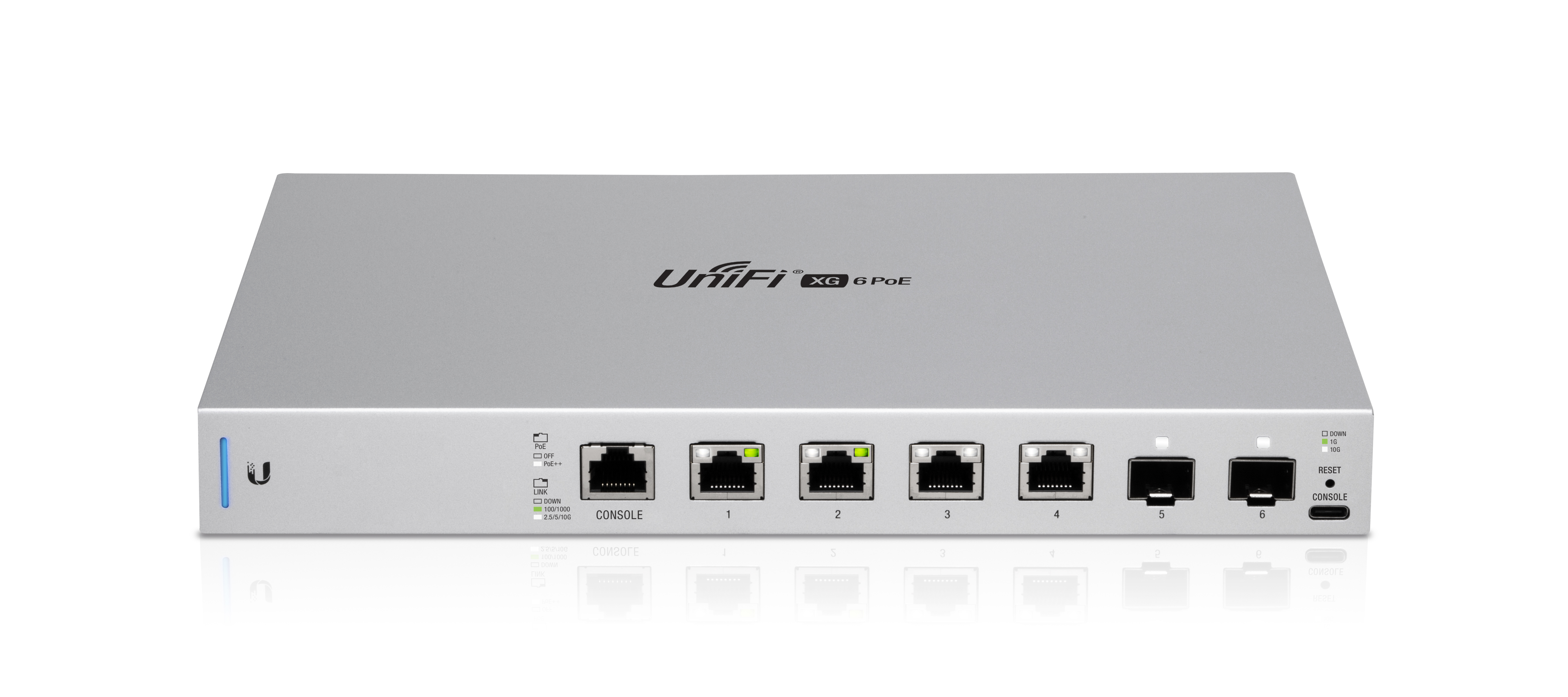 Ubiquiti UniFi Switch 6-Port 802.3bt 10Gbit/­s. 170W PoE Ubiquiti UniFi Switch 6-Port 802.3bt 10Gbit/­s. 170W PoE