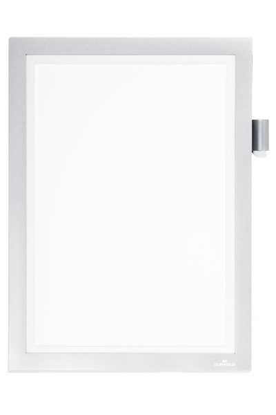 DURABLE DURAFRAME MAGNETIC NOTE A4 1 Stück silber