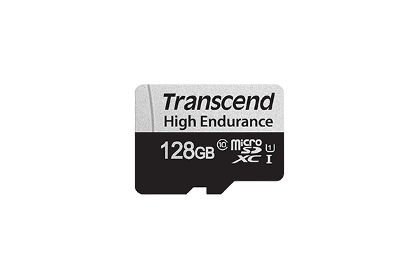 SD microSD Card 128GB Transcend SDXC USD350V w/­Adapter SD microSD Card 128GB Transcend SDXC USD350V w/­Adapter