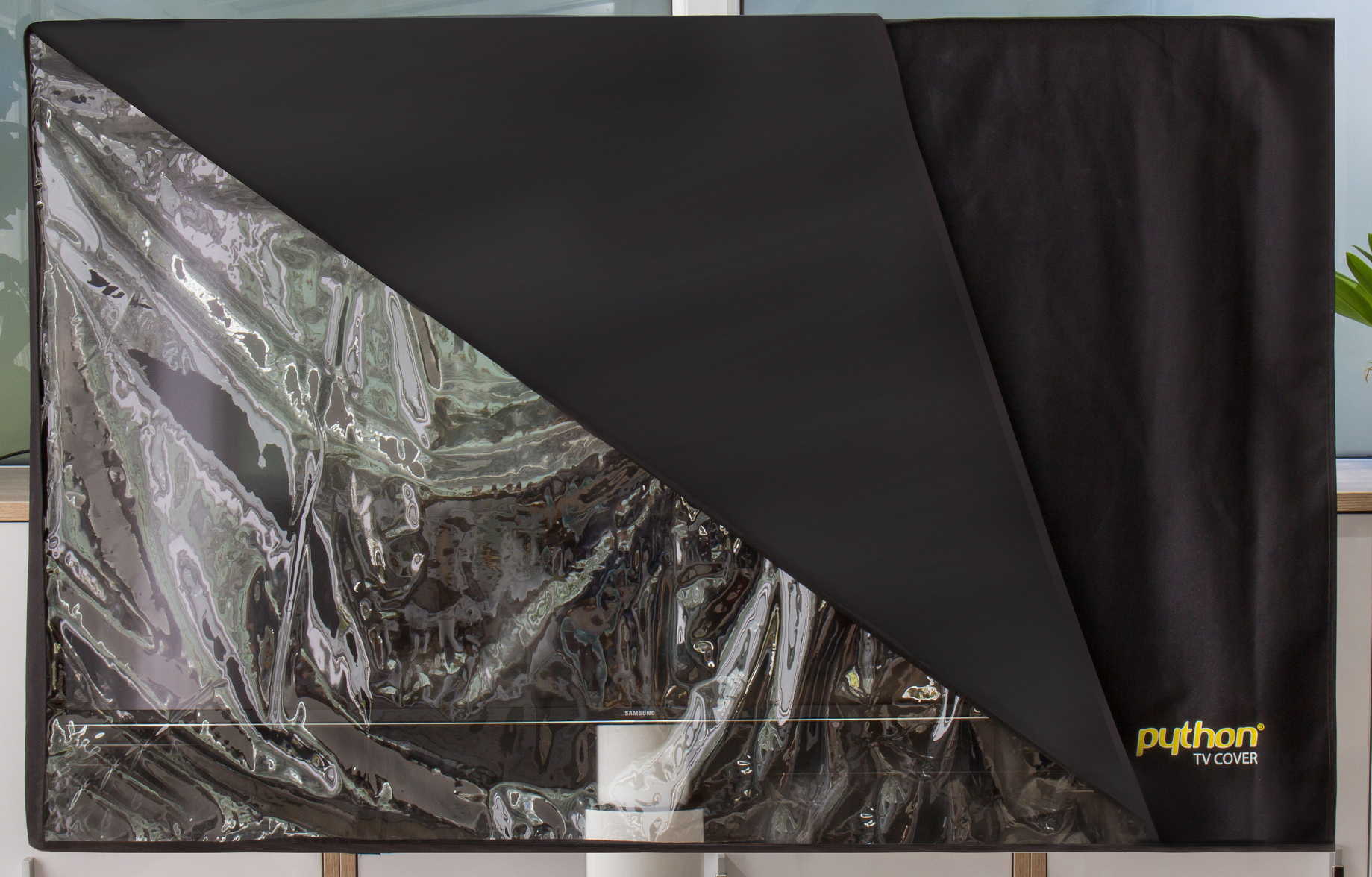 Python TV-Cover wetterfester Schutz 101x63cm 40" bis 43" TV Python TV-Cover wetterfester Schutz 101x63cm 40" bis 43" TV