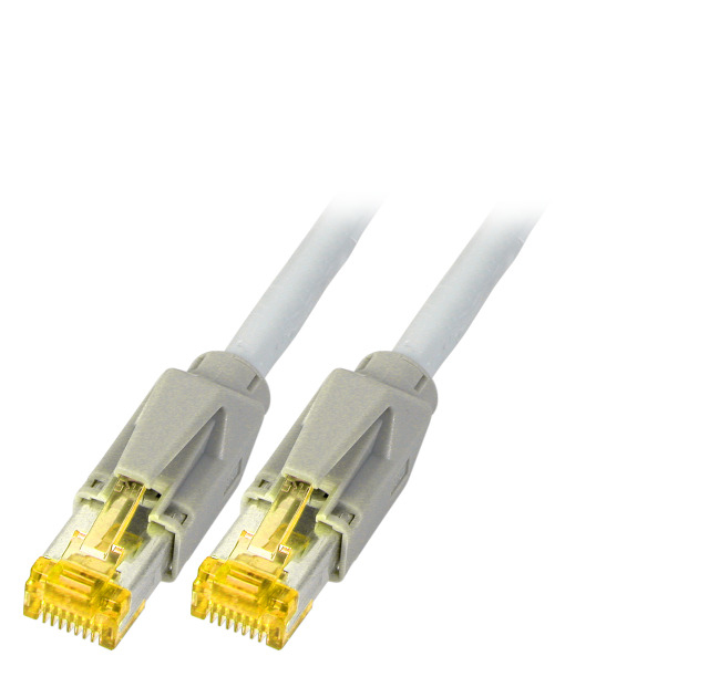 EFB RJ45 Patchk. S/­FTP Cat.6A TM31 Dätwyler 7702 7.50m grau EFB RJ45 Patchk. S/­FTP Cat.6A TM31 Dätwyler 7702 7.50m grau