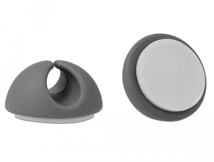 DELOCK Kabelhalter Set 6 Stück