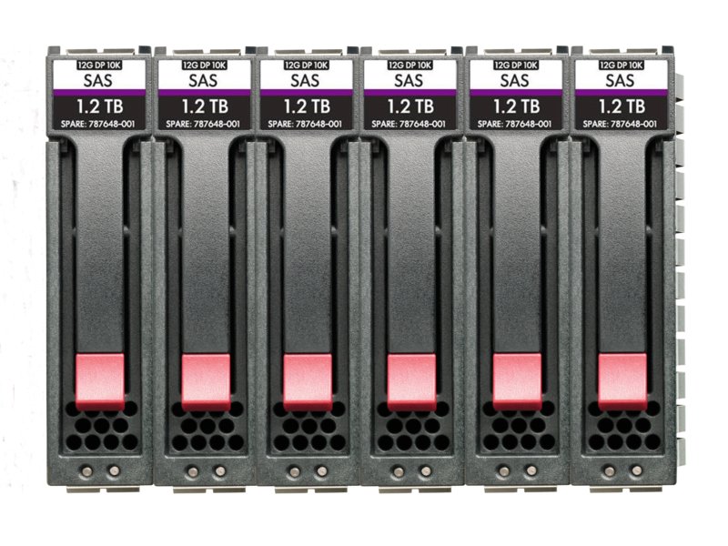 HPE MSA 14.4TB 10K SFF M 6pk TAA HDD Bdl retail