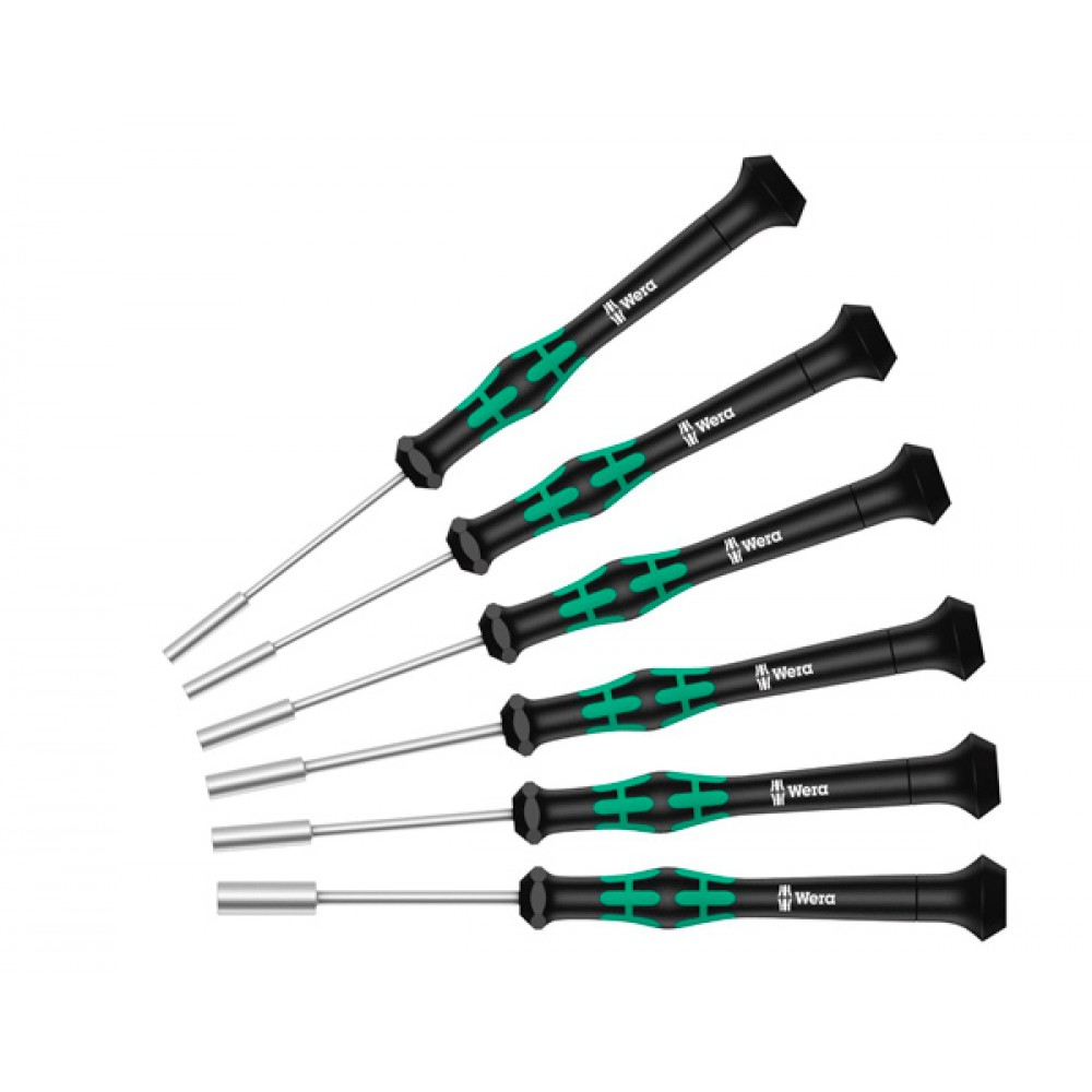 Wera Elektronik-Schraubendrehersatz + Rack 6tlg. 2069/­6 Wera Elektronik-Schraubendrehersatz + Rack 6tlg. 2069/­6