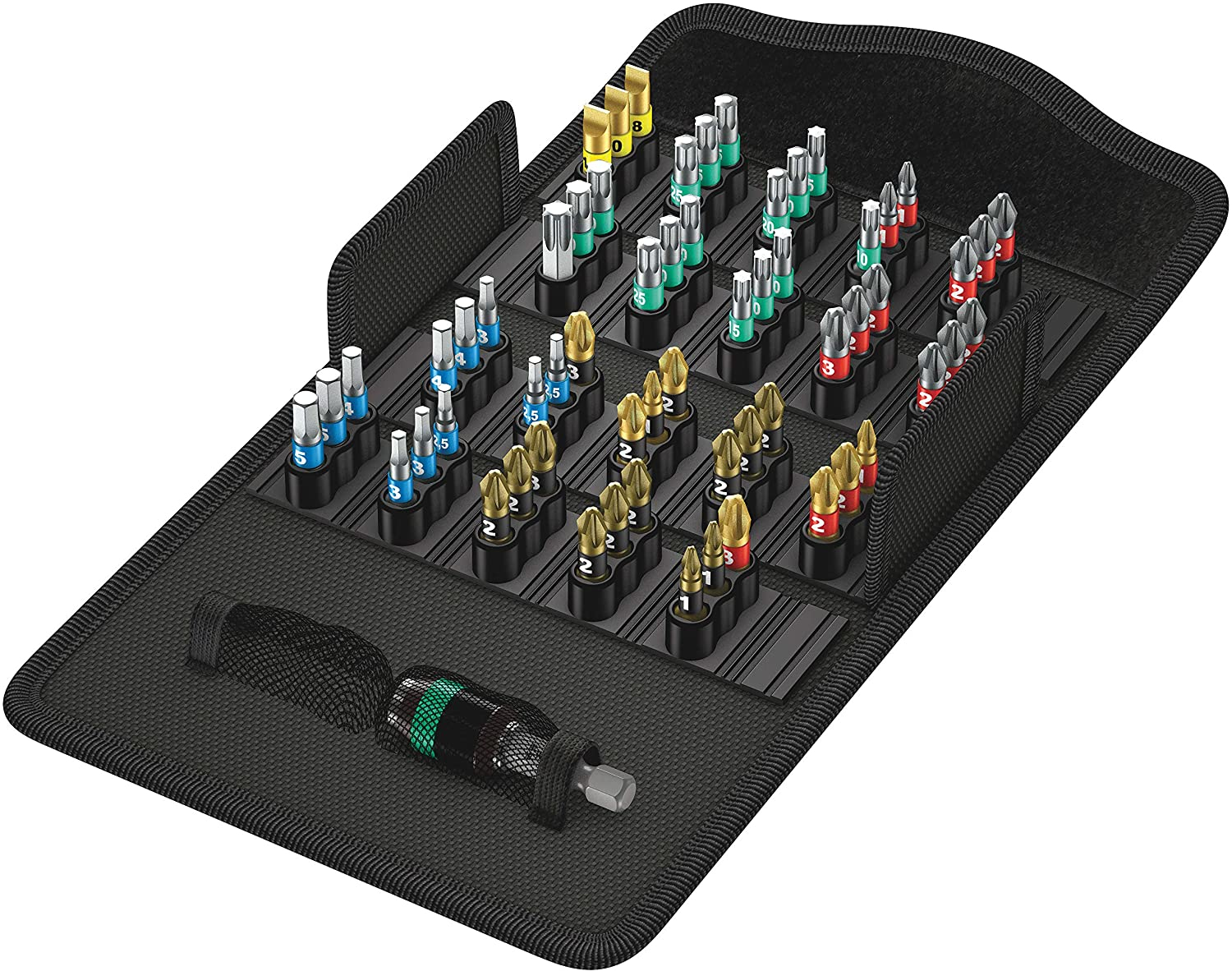 Wera Bit-Safe 61 BiTorsion 1, 61-teilig
