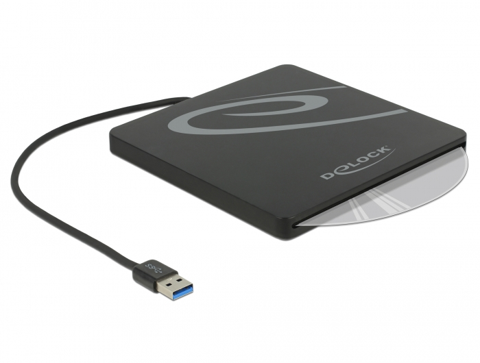DELOCK externes Gehäuse 5.25" Slot-In Slim SATA 9,5/&shy;12,7mm