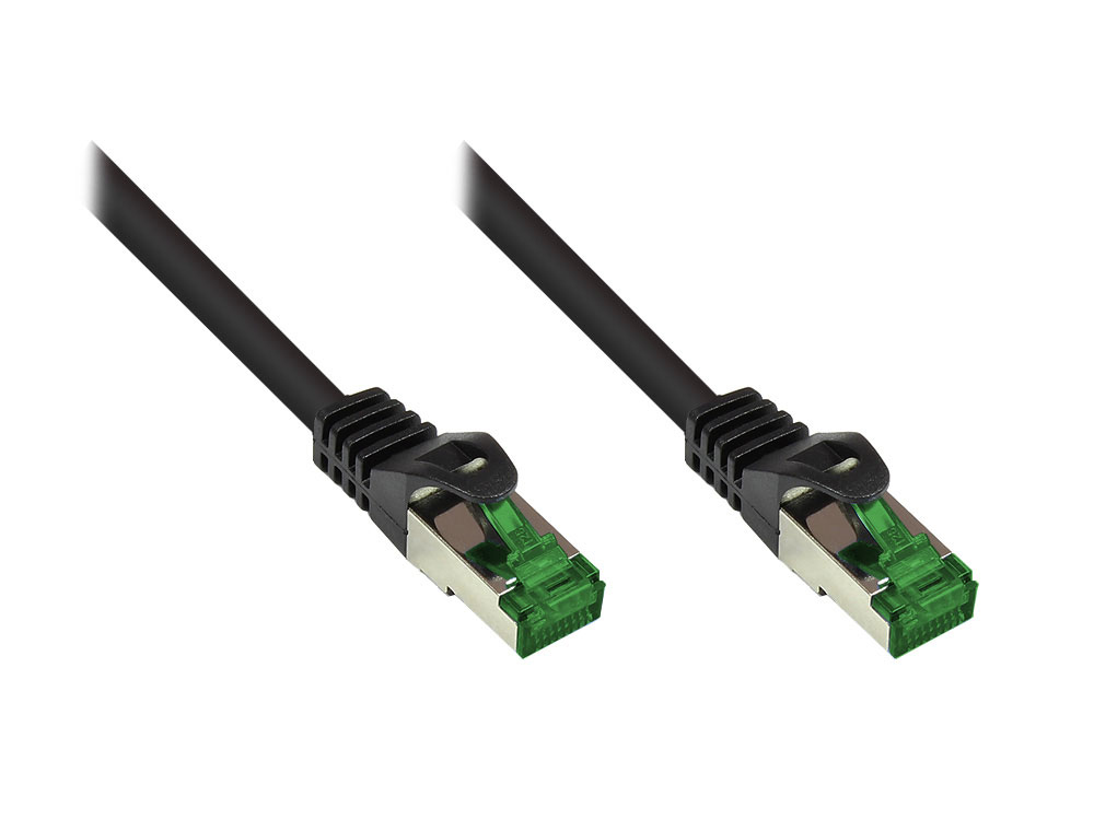Good Connections Cat.6A Patchkabel Outdoor HF schwarz 50m