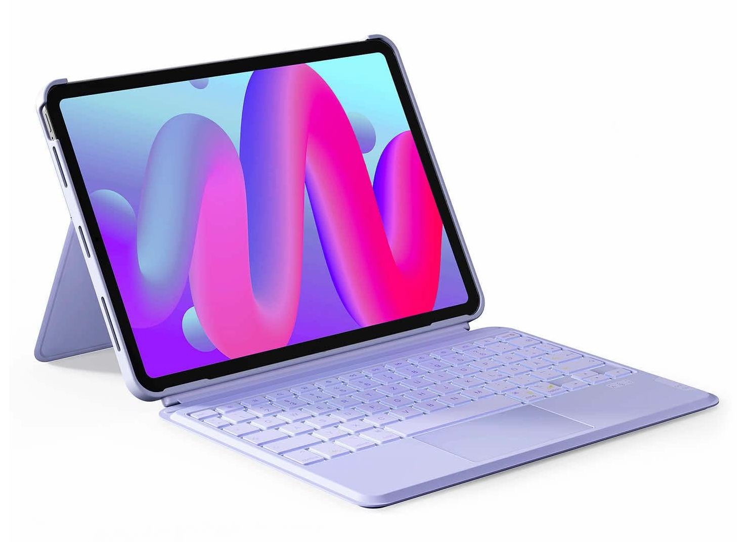 inateck Keyboard iPad 11" iPad Air 4/&shy;5Gen.Com. QWERTZ purple