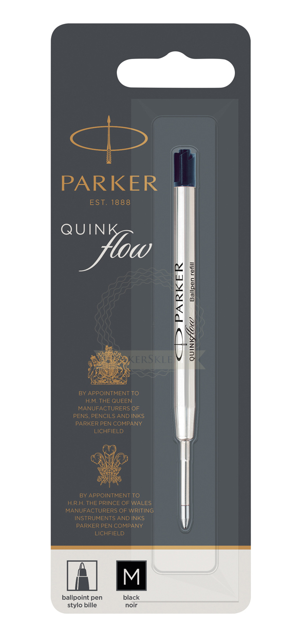 PARKER Kugelschreibermine QUINKflow Schwarz           M Schw