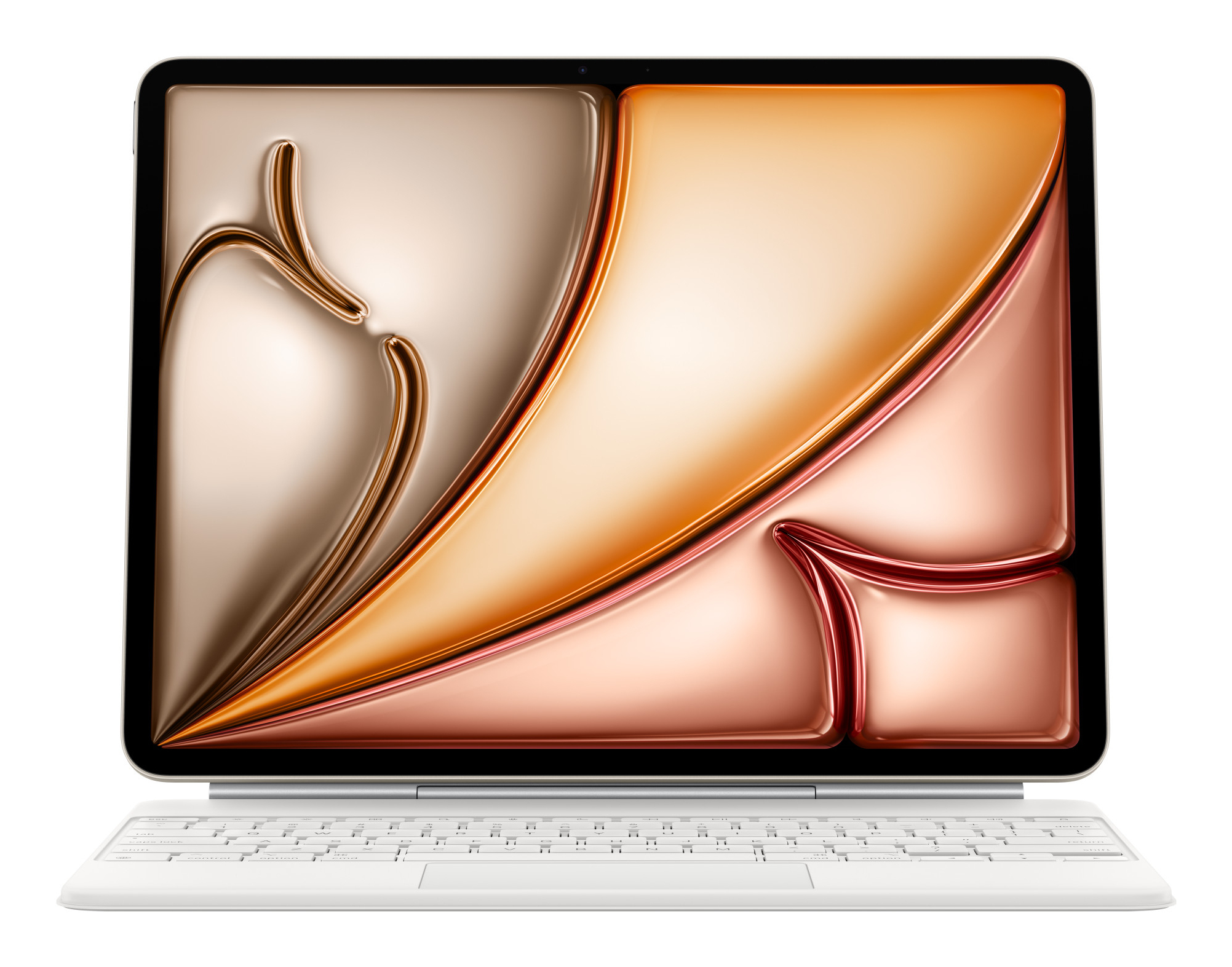 Apple Magic Keyboard iPad Air 13" (M2,M3,M4) weiß (deutsch)