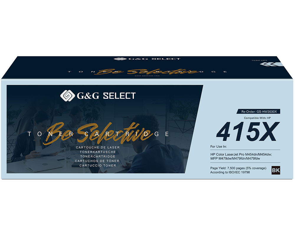 G&G Select XL-Toner ers. HP 415X/&shy; W2030X