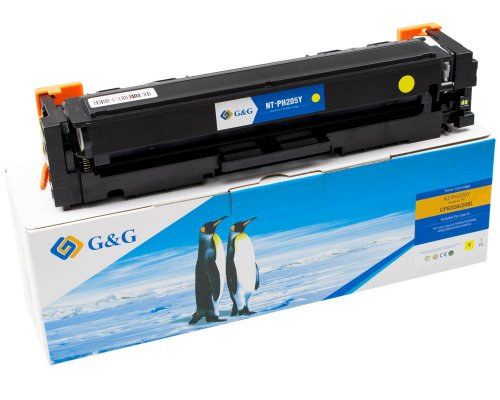 G&G Toner kompatibel mit HP 205A/&shy; CF532A