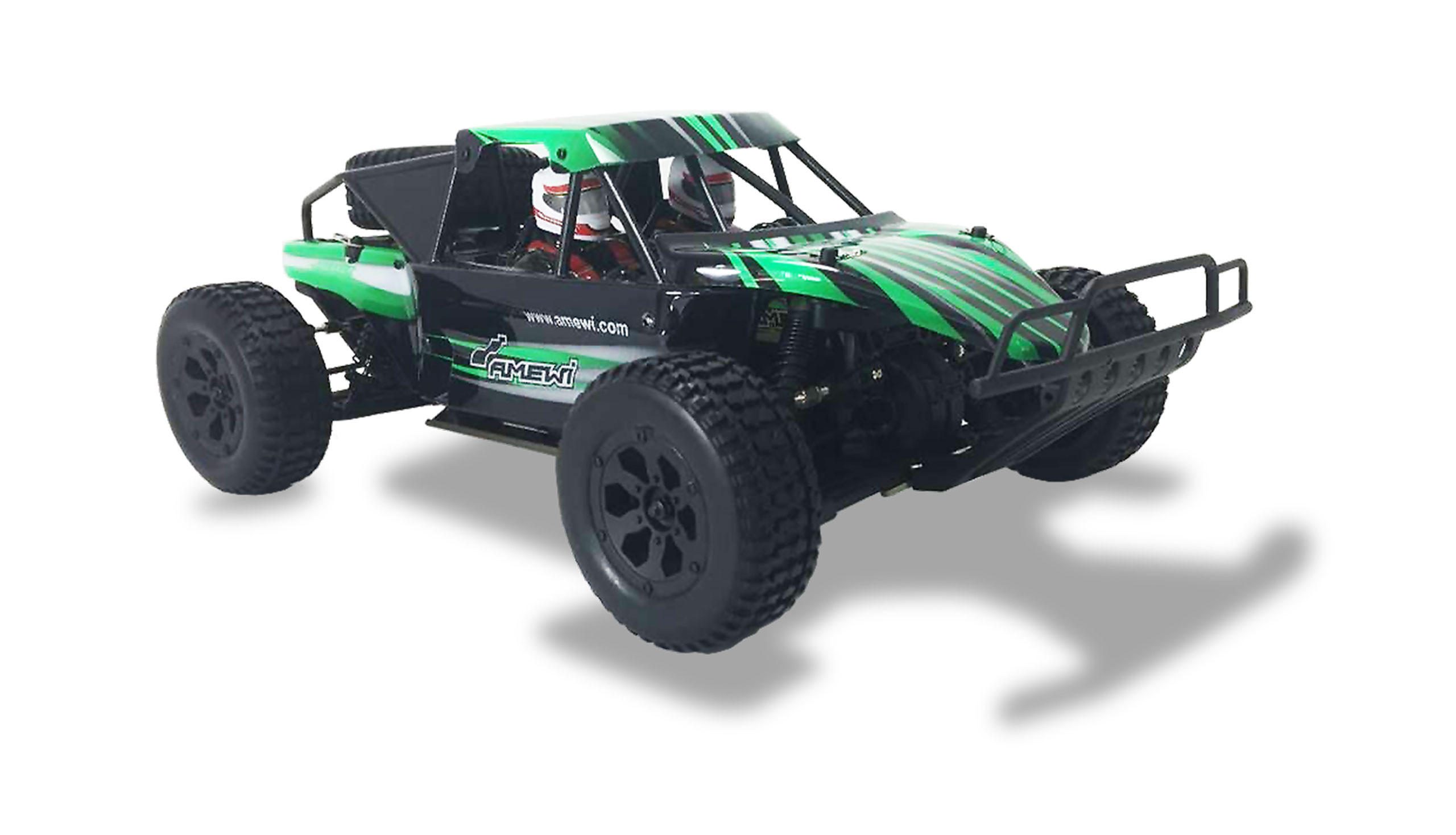 Amewi RC Buggy Dune Breaker 4WD 1:10 RTR schwarz/&shy;grün /&shy;14+