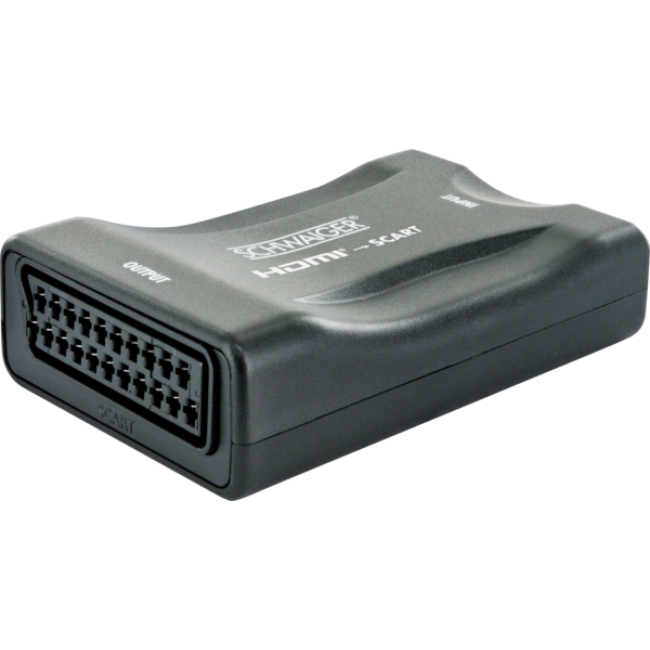 Schwaiger HDMI Scart-Konverter HDMI-Buchse > SCART-Buchse Schwaiger HDMI Scart-Konverter HDMI-Buchse > SCART-Buchse